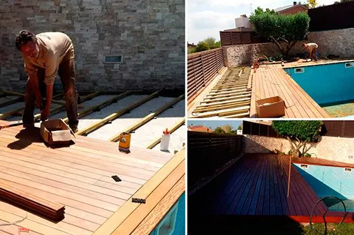 tarimas-de-madera carpintería en Barcelona Tarimas de exterior